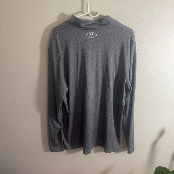 Under Armour Gray Long Sleeve Performance Tee - Picture 3 of 3